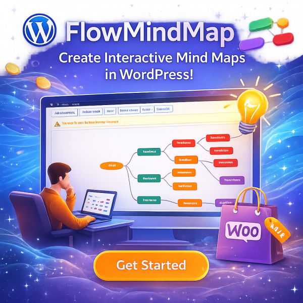 flowmindmap-pp FlowMindMap – Interactive Canvas-Based MindMap Plugin for WordPress