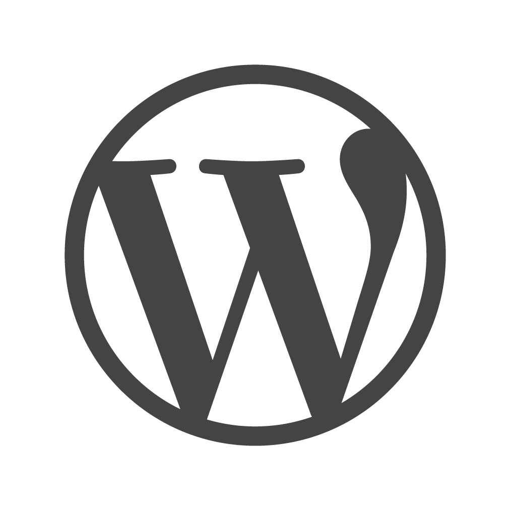 wordpress logotype wmark