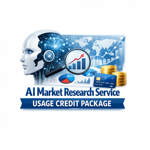 AI Market Research Service Usage Credit Package