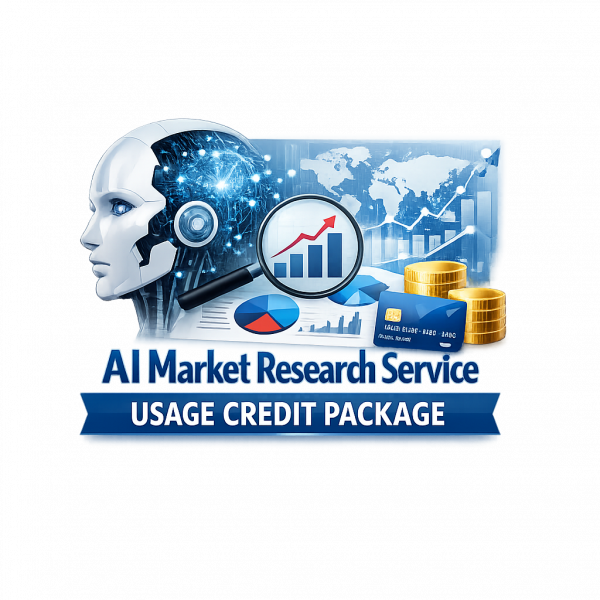 AI Market Research Service Usage Credit Package