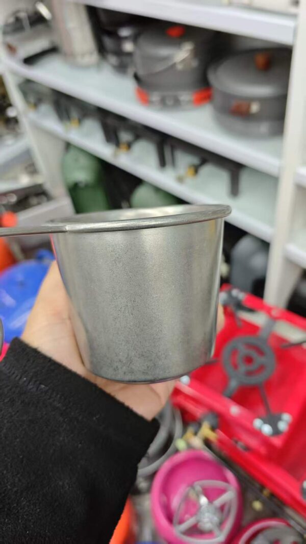 Camel Crown Vintage Sierra Cup - 304 Stainless Steel for Outdoor Camping, Portable Hiking & Coffee Mug